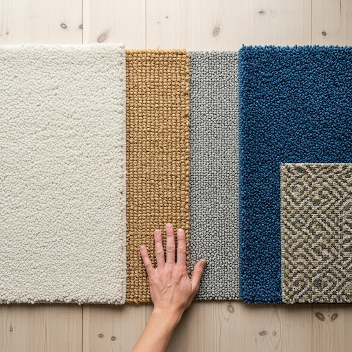 Material & strukturer på mattor: Komplett guide