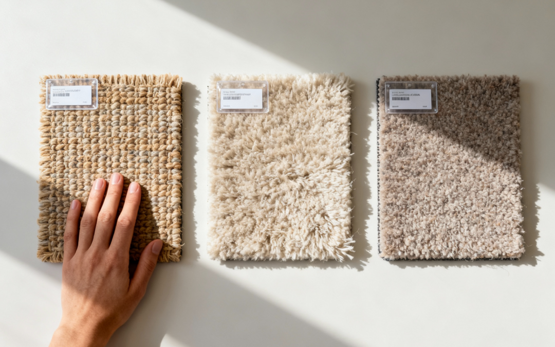 Material & strukturer på mattor: Komplett guide